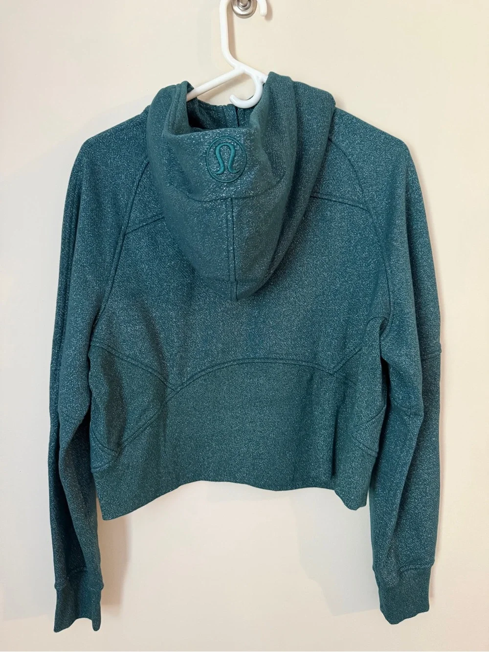 Lululemon Women's crop scuba quarterzip